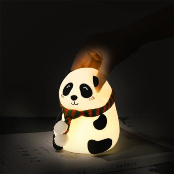 Veilleuse pour enfant en silicone Luka Panda